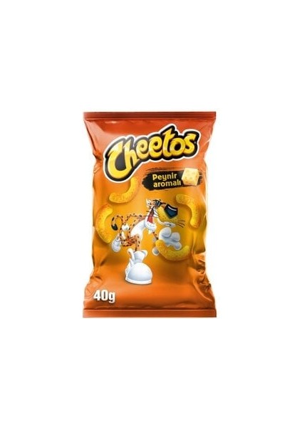 ( 7 Adet ) Cheetos Fırından Peynir Mısır Cipsi Aile Erkek Çocuk 40 gr