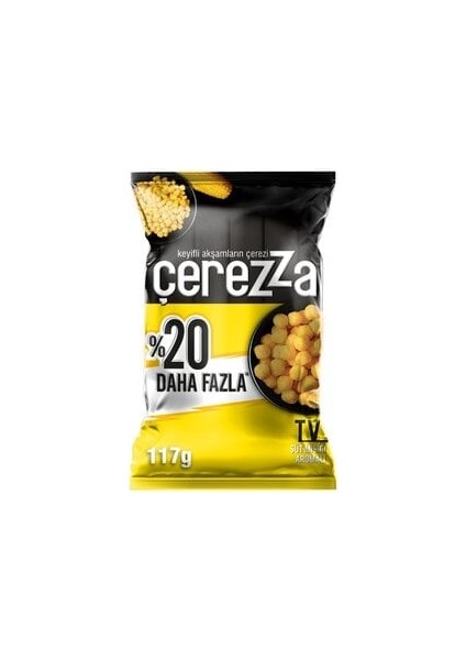 ( 4 Adet ) Çerezza Tv Süt Mısır Mısır Cipsi Süper Boy 117 gr