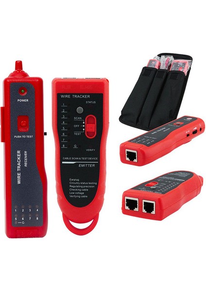 PM-16250 Lüks Çantalı Kablo Bulucu ve Test Cihazı modelleri