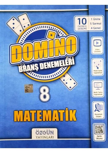 Özgün 8.sınıf Matematik Domino Branş Deneemeleri