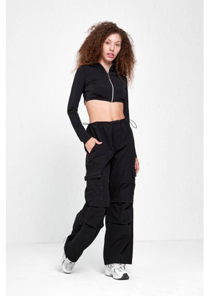 Unisex Pamuklu Tactical Beli ve Paçaları Lastikli Kargo Pantolon fiyatları