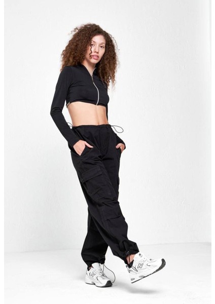 Unisex Pamuklu Tactical Beli ve Paçaları Lastikli Kargo Pantolon modelleri