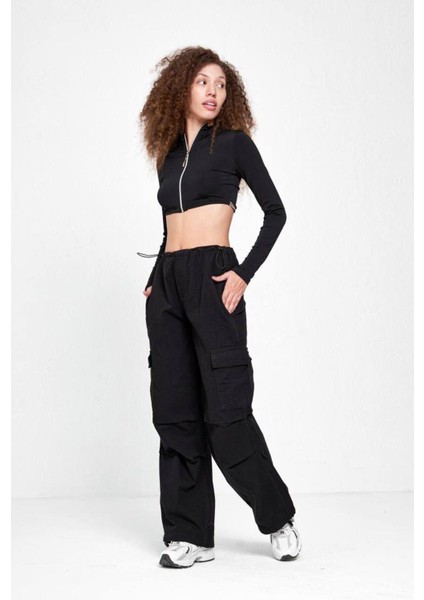 Unisex Pamuklu Tactical Beli ve Paçaları Lastikli Kargo Pantolon indirimleri