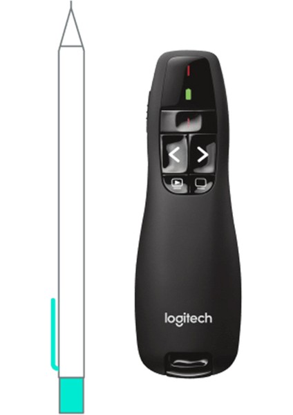 Logıtech R400 Lazer Sunum Kumandası 910-001356