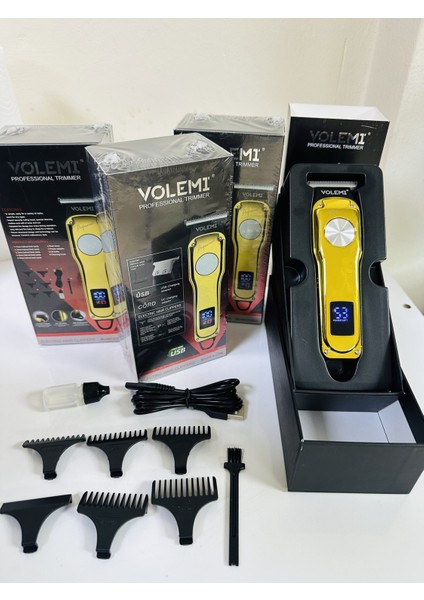 Profesyonel Vm-X USB Şarjlı Lazer Öncesi Kuaförlere Özel Saç Sakal Tıraş Makinesi