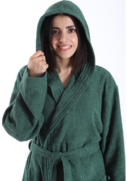 Kapüşonlu Yetişkin Bornoz modelleri