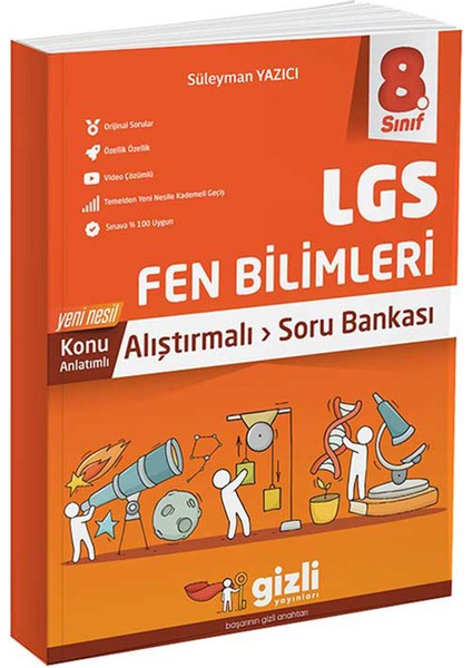 Gizli 8.sınıf Lgs Fen Bilimleri Alıştırmalı Soru Bankası