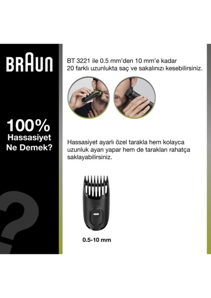 Bt 3221 Saç&sakal Şekillendirici modelleri