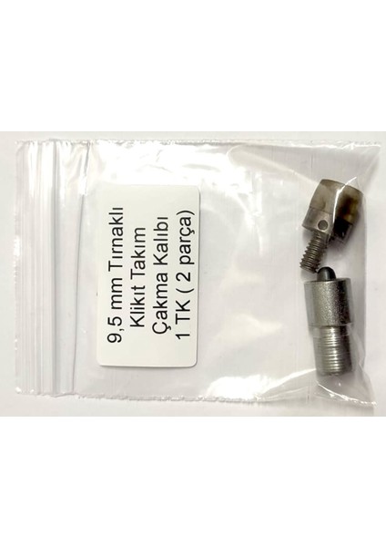 9,5 mm Tırnaklı Klikıt Kalıbı