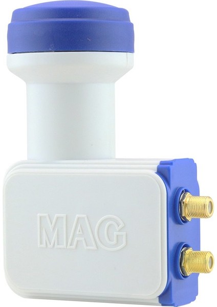 Mag Çiftli Twin Lnb Altın Uçlu Phılıps Chip 0.1db