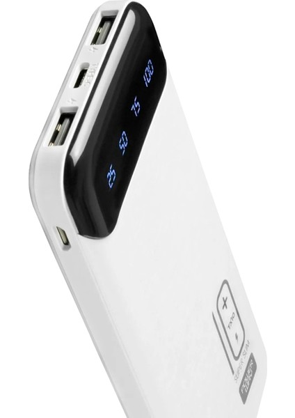 Powerway Tx-10 10000 Mah Çift USB Dijital Ekran Ledli Powerbank