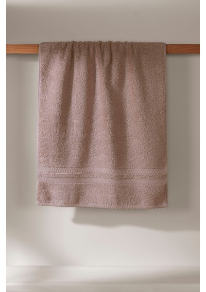 Serenity %100 Pamuk Yüz Havlusu Açık Kahve 50x90