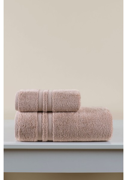 Serenity %100 Pamuk Yüz Havlusu Açık Kahve 50x90 modelleri