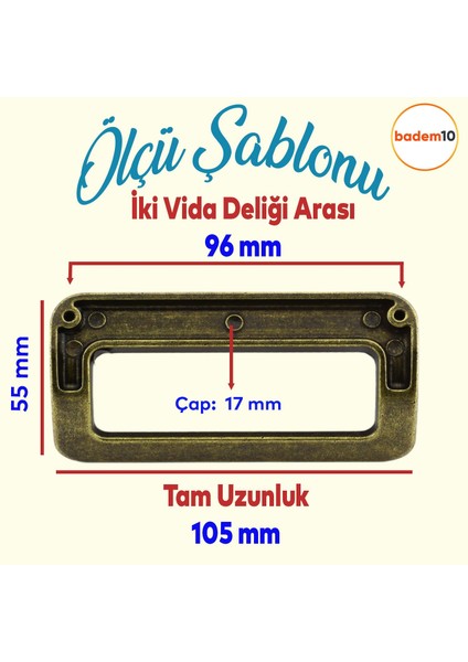 Desenli Bergen Mobilya Mutfak Dolabı Çekmece Dolap Kapak Kulpu Metax Metal Kulp Antik Sarı 96 mm fiyatları
