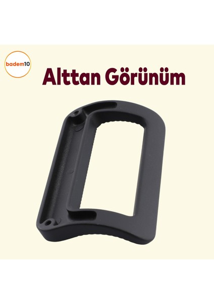 Metax Bergen Desenli Mobilya Mutfak Dolabı Çekmece Dolap Kapak Kulbu Metal Kulp Siyah 96 mm fırsatları