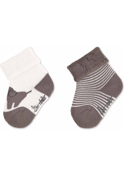 Unisex Bebek 2li Çorap