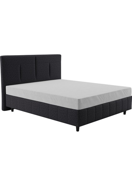 Bedding Dream Line Baza - Başlık Set - Antrasit 100X200