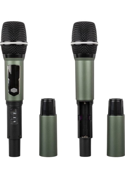Magıcvoıce CP-111 Uhf Ekranlı 1 El Kablosuz Telsiz Mikrofon