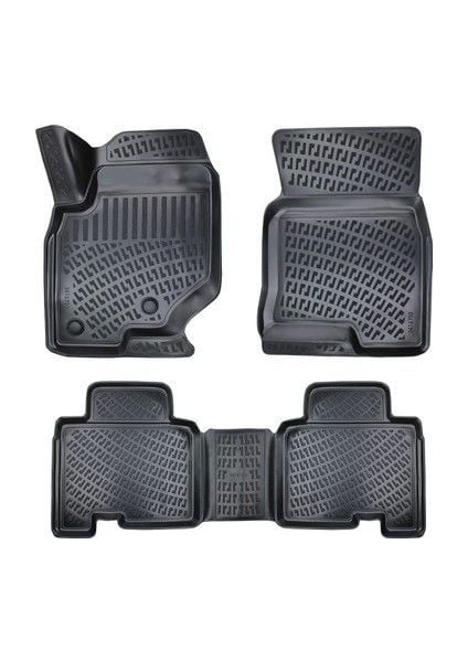 Rizline Mercedes Gls Class X166 2013-2019 3D Havuzlu Paspas
