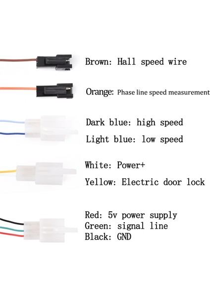 Elektrikli Bisiklet Scooter Hızlandırıcı Ekran Ebike Gaz Kelebeği Dijital Monitör Bisiklet Için 48 V Elektrikli Scooter Tetik (Yurt Dışından)