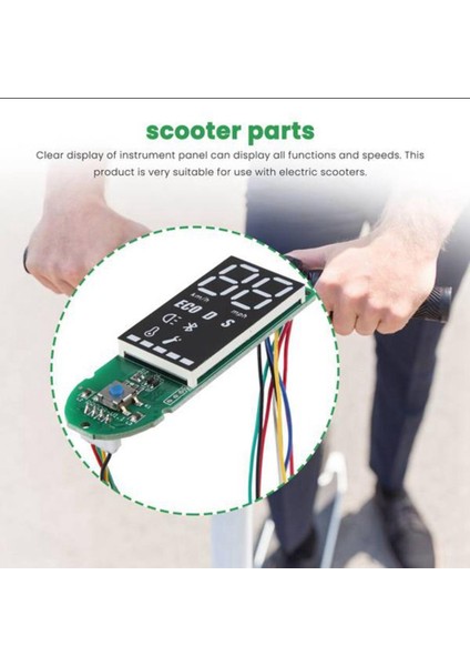 Yükseltme M365 Pro Dashboard Kapak Yedek Devre Xiaomi M365/M365 Pro Elektrikli Scooter Parçaları (Yurt Dışından)