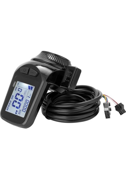 24V/36V/48V S886 Ebike LCD Ekran Paneli Elektrikli Bisikletler Için Başparmak Gazı E-Scooter (Yurt Dışından) fırsatları