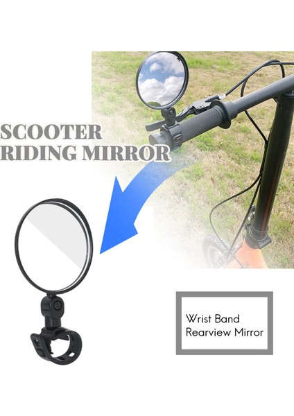 Açık Scooter Ters Ayna Elektrikli Scooter Dikiz Aynası Scooter Aksesuarları Yedek Aksesuarlar Xiaomi Mijia M365 (Yurt Dışından) fırsatları