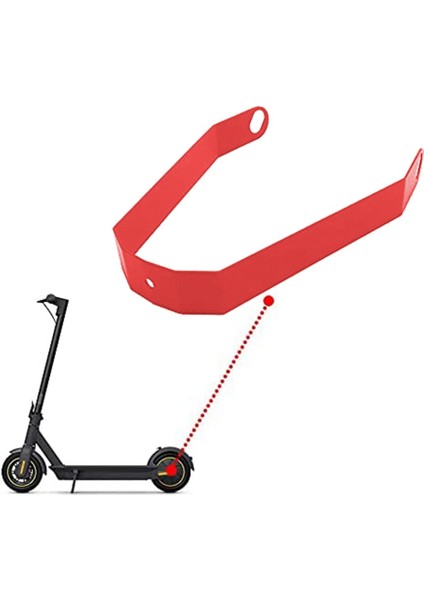 Segway Ninebot G30 Max Elektrikli Scooter Için Arka Çamurluk Braketi Kırmızı (Yurt Dışından) indirimleri