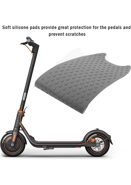 Ayak Pedi Ninebot F20 F25 F30 F40 Elektrikli Scooter Kaymaz Pedalı Ayak Mat F Serisi Kaykay Kapak Pedi Aksesuarla (Yurt Dışından) fırsatları