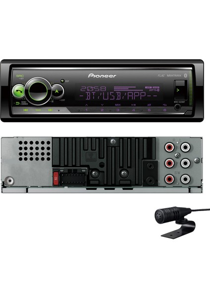 Pıoneer MVH-S520BT Oto Teyp 4X50 Watt Bluetooth Mobil Aplikasyon