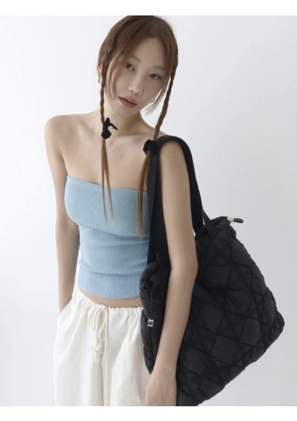 Kore Moda Bulut Eşkenar Dörtgen Tote Koltuk Altı Alışveriş Kadın Büyük Kapasiteli Banliyö Omuz Çantası (Yurt Dışından) fiyatları