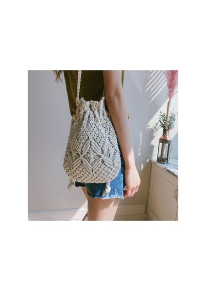 Dış Ticaret Moda Hasır El Dokuması Yabancı Stil Omuz Çantası (Yurt Dışından) modelleri