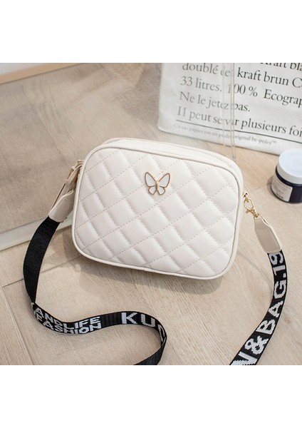 Baskılı Omuz Askılı Kamera Moda Ruj Kadın Omuz Çantası (Yurt Dışından)