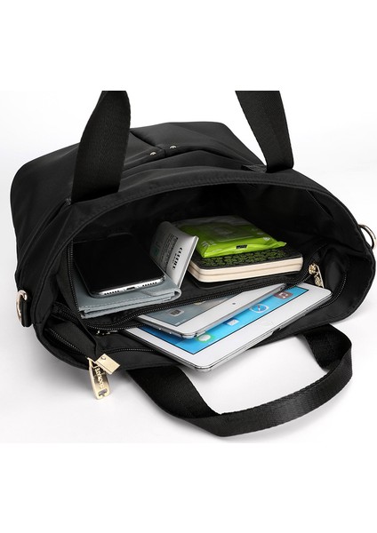 Omuz Moda Büyük Kapasiteli Sonbahar ve Kış Naylon Taşınabilir Kadın Crossbody Çanta (Yurt Dışından) fırsatları