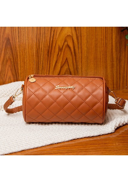1 Stil Omuz Crossbody Kore Tarzı Moda Silindir Çanta (Yurt Dışından)