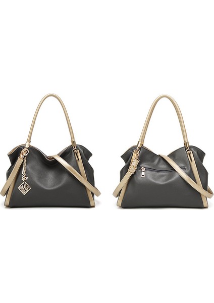 Kadın Avrupa ve Amerika Moda Büyük Kapasiteli Crossbody Omuz Çantası (Yurt Dışından) fiyatları