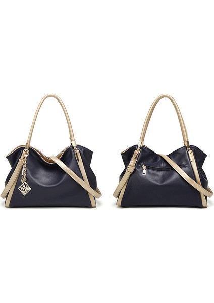 Kadın Avrupa ve Amerika Moda Büyük Kapasiteli Crossbody Omuz Çantası (Yurt Dışından) fiyatları