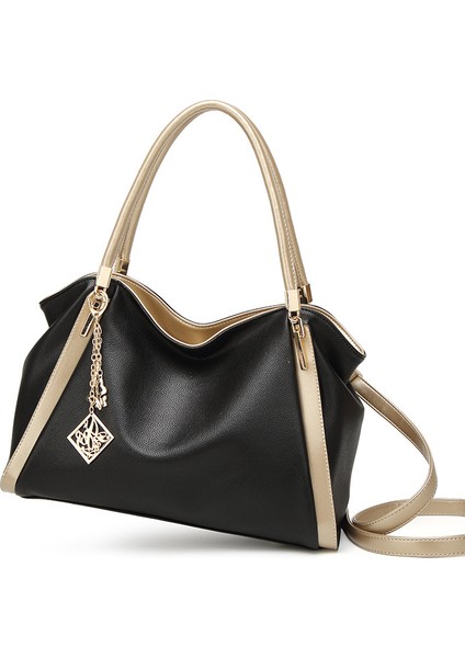 Kadın Avrupa ve Amerika Moda Büyük Kapasiteli Crossbody Omuz Çantası (Yurt Dışından) fiyatları