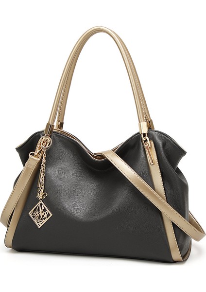 Kadın Avrupa ve Amerika Moda Büyük Kapasiteli Crossbody Omuz Çantası (Yurt Dışından) indirimleri