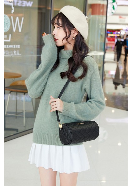 1 Stil Omuz Crossbody Kore Tarzı Moda Silindir Çanta (Yurt Dışından) indirimleri