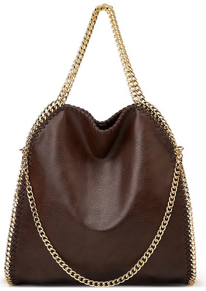 Kadın Moda Zincir Omuz Çok Yönlü Istiflenebilir Çanta (Yurt Dışından)