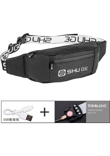 Göğüs Erkek Bel Küçük Sırt Öğrenci Omuz Crossbody Spor Koşu Rahat Çanta (Yurt Dışından)