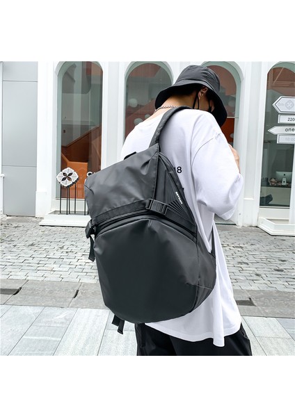 Moda Marka Sırt Erkek Üniversite Öğrencisi Okul Şık Seyahat Sırt Çantası (Yurt Dışından)