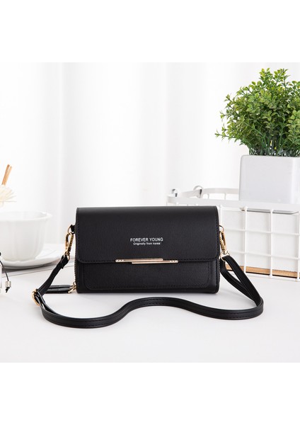 Kore Tarzı Kadın Omuz Crossbody Orta ve Uzun Kadın Çanta (Yurt Dışından)