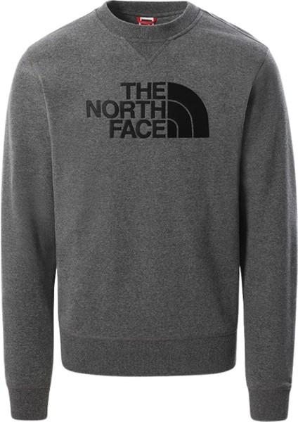 The North Face Drew Peak Crew Light Gri Sweatshirt