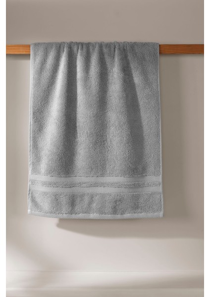 Serenity %100 Pamuk Yüz Havlusu Gri 50x90