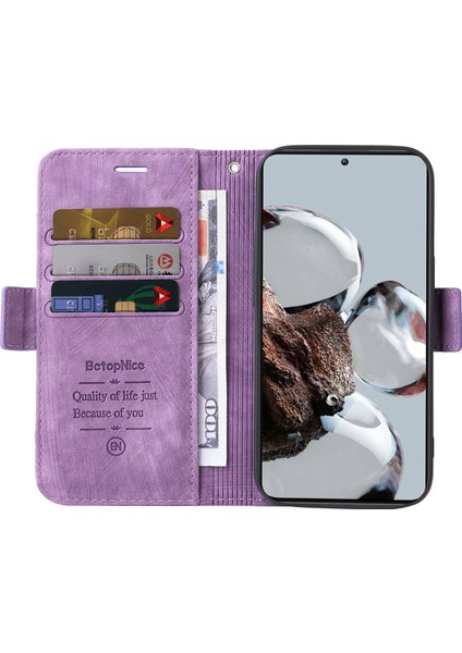 Xiaomi 12T 5G/12T Pro 5g/redmi K50 Ultra 5g Baskılı Dikiş Hattı Stand Pu Doğru Deri Mahtemel Kullanı (Yurt Dışından) fiyatları