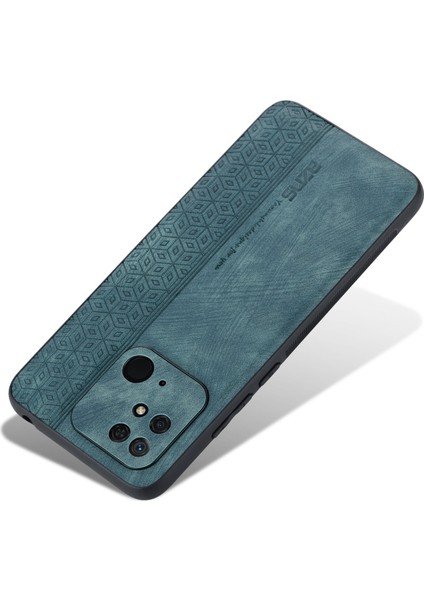 Xiaomi Redmi 10C 4g Slip Yan Yana Telefon Kasası Baskılı Pu Desen Kaplamalı Tpu Anti-Çizik Arka Kapak Yeşili (Yurt Dışından) fırsatları