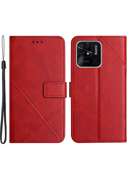 Xiaomi Redmi 10C Için Pu Deri Telefon Kabuğu Baskı (Yurt Dışından)