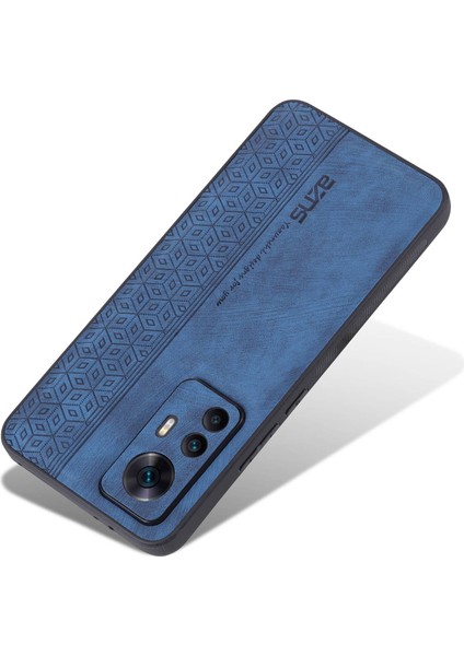 Xiaomi 12T 5g/redmi K50 Ultra 5g Anti-Çizelge Cep Telefonu Kapak Kabuğu Baskılı Desen Pu Deri+Tpu Telefon Kılıf Mavisi (Yurt Dışından) fırsatları